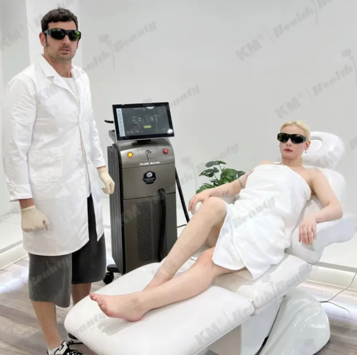 mais recente caso da empresa sobre Tecnologia de laser de diodos de 3 ondas: a solução definitiva para serviços B2B para todos os tipos de pele