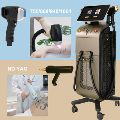 Máquina de beleza de rejuvenescimento da pele 808nm, Máquina de laser de diodo para remoção permanente de pelos