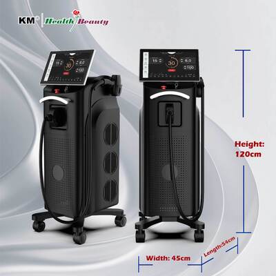 KM 3 Wavelengths 755+808+1064 Ice Titanium Diode Laser Hair Removal Machine 810nm Diodo Depilation machine for Sales Price