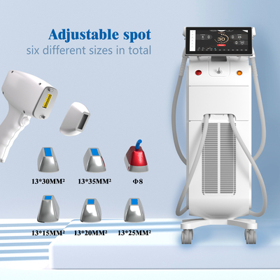 Dispositivo de depilação a laser de diodo de 2000W 4 comprimentos de onda 808nm 755nm 940nm 1064nm