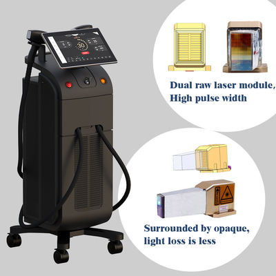 Eficaz depilação com 755 808 940 1064nm Diodo Laser 1600-2400W Alta Potência