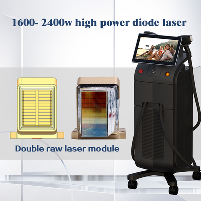 Eficaz depilação com 755 808 940 1064nm Diodo Laser 1600-2400W Alta Potência