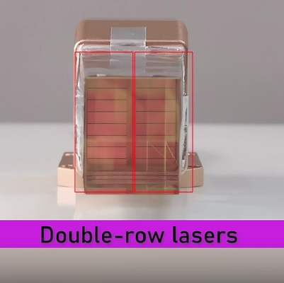Eficaz depilação com 755 808 940 1064nm Diodo Laser 1600-2400W Alta Potência