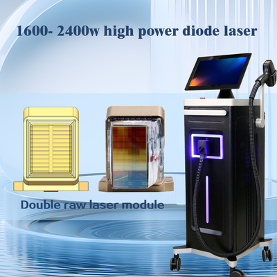 STANDING KM Alta Potência 1600-2400W Laser de depilação Diodo 755/808/1064/940nm Com MDSAP