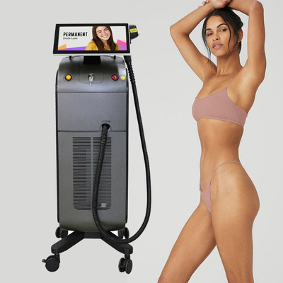 Máquina de remoção de cabelo sem dor de 4 ondas de diodo a laser 755nm 940nm 1064nm