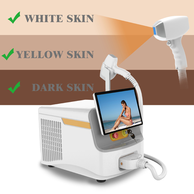 Máquina de remoção de pelos por laser médica portátil 808nm-810nm CE aprovada