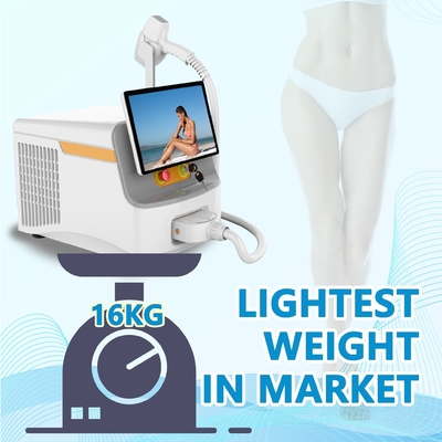 Máquina de remoção de pelos por laser médica portátil 808nm-810nm CE aprovada