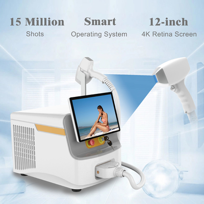 Máquina de remoção de pelos por laser médica portátil 808nm-810nm CE aprovada