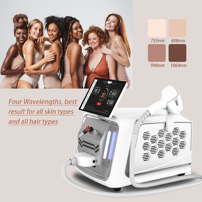 808nm 1064nm 755nm Diodo Laser de depilação Máquina de beleza portátil com MDSAP