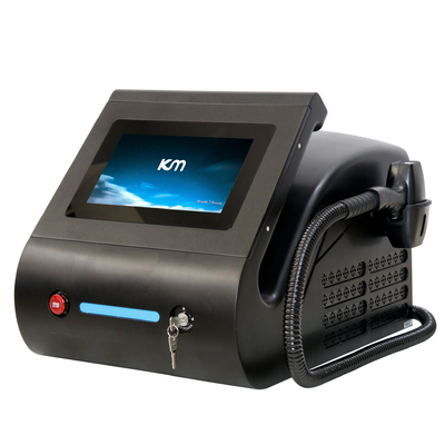 Máquina de laser de diodo portátil de 3 comprimentos de onda de 1800W Máquina permanente de remoção de pelos faciais