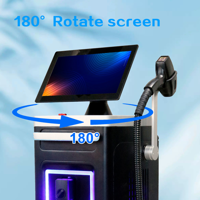 3000W Máquina de alta potência Diodo Laser estacionário 808nm para detecção de umidade da pele