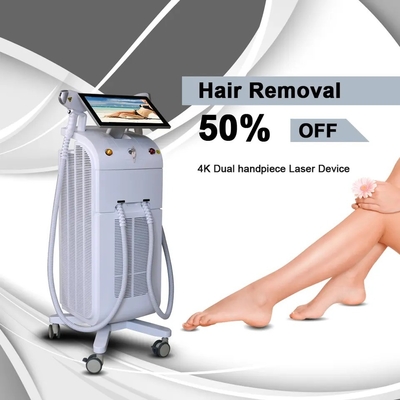 755 808 1064 Máquina de remoção de pelos por diodo a laser Medical CE Approvation Fast Speed