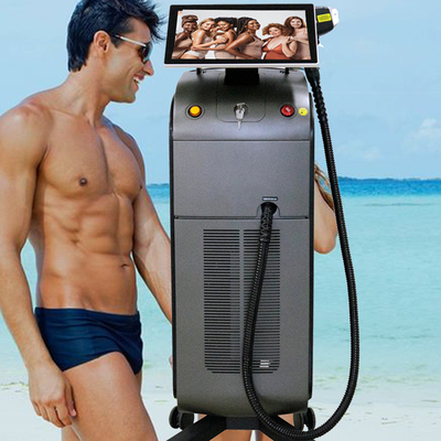755 808 1064 Máquina de remoção de pelos por diodo a laser Medical CE Approvation Fast Speed
