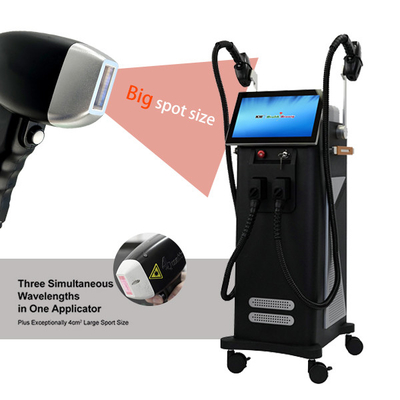808nm 810nm 2 em 1 Diodo Máquina de remoção de cabelo a laser Salão MDSAP aprovado