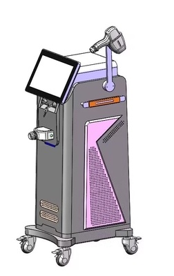 Máquina de remoção de pelos a laser de diodo de titânio de grau médico 4 ondas