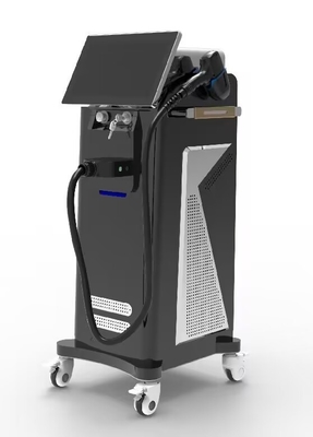 Máquina de remoção de pelos a laser de diodo de titânio de grau médico 4 ondas