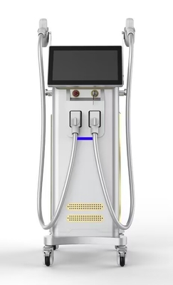 Máquina de remoção de pelos a laser de diodo de titânio de grau médico 4 ondas