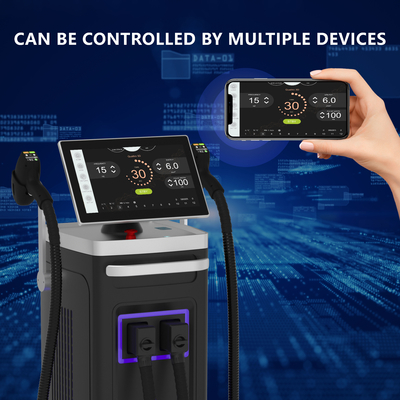 Máquina de remoção de cabelo a laser de diodo KM 2024 Exchange 6 Tamanho com manobra de alta potência de 3000W