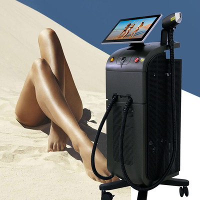 Máquina de remoção de pelos a laser de diodo de 1200W Máquina a laser de gelo a diodo de estilo estacionário