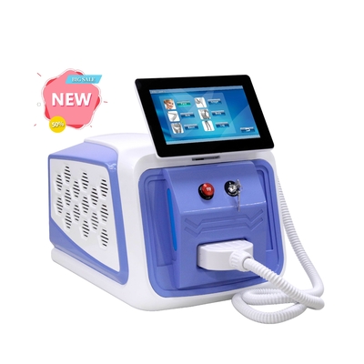 Máquina de Laser de Diodo Portátil de 600 - 1600 W 3 Ondas Máquina de Laser de Gelo de Diodo
