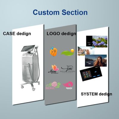 Dispositivo de depilação a laser de diodo amigável ao usuário com sistema de resfriamento integrado para reduzir vermelhidão e desconforto da pele