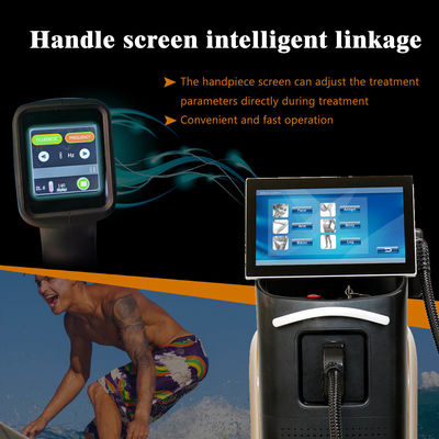 Dispositivo de remoção de pelos a laser de diodo portátil que oferece tratamento rápido e operação segura Ideal para centros de dermatologia