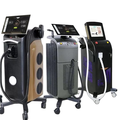 Máquina de remoção de pelos a laser de diodo 808nm AC110V/ 220V 10% 50HZ/ 60HZ Fornecimento de energia
