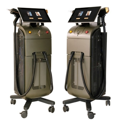 XL Ice Titanium 808 810nm Diodo Trio Laser de remoção de pelos Q Switch ND YAG Laser de remoção de tatuagens