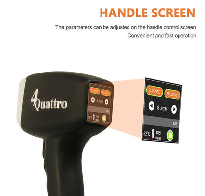 Dispositivo de depilação a laser de diodo de múltiplas ondas, suportando múltiplos tons de pele e cores de cabelo para tratamentos versáteis