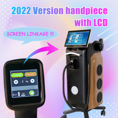 Máquina de remoção de pelos a laser de diodo Laser Titânio 755/808/1064nm ICE
