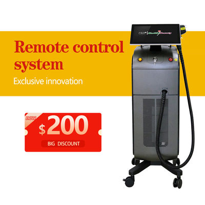 Dispositivo de depilação a laser de diodo multifuncional, suportando diferentes larguras de pulso para redução permanente de pelos personalizada