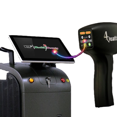 Atualização de tela 4K Titânio / 1600W Diodo laser de triplo comprimento de onda para depilação permanente