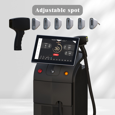 Máquina de remoção de pelos de diodo a laser de titânio