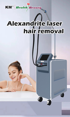 Máquinas de laser de alexandrite permanente ND YAG 755nm Long Pulse para mulheres