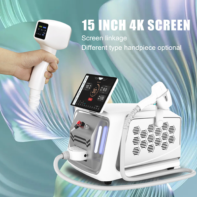 Máquina de laser de diodo portátil comercial personalizada com tamanho de ponto de 12 * 20 mm
