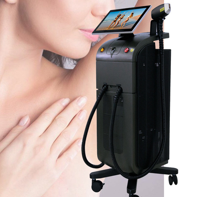 Máquina de remoção de cabelo a laser de 3 ondas 808nm 1064nm 755nm para mulheres
