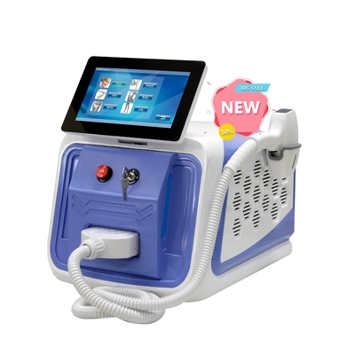 Máquina de beleza a laser IPL portátil de 810nm Trio Depilation Diode 3 comprimentos de onda