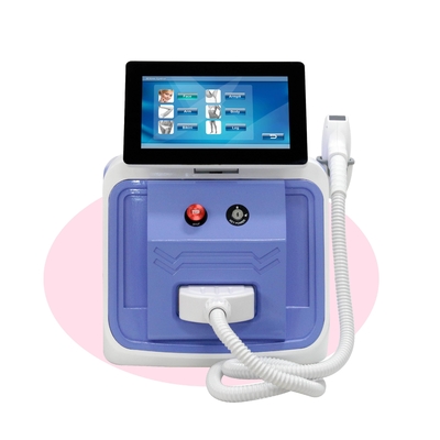 Máquina de beleza a laser IPL portátil de 810nm Trio Depilation Diode 3 comprimentos de onda