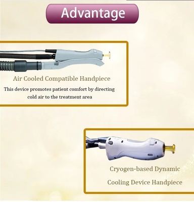 Extirpação de cabelo de longa duração Weifang KM 755nm Alexandrite 1064nm ND YAG Laser de pulso longo