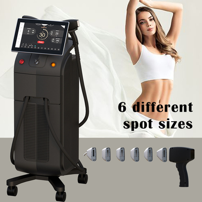 Máquina de remoção de cabelo a laser de diodo de 810NM com IPL e ND YAG avançados