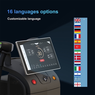 Máquina de depilação a laser 3D 810Nm com serviço personalizado e tamanho do ponto 15 * 27mm