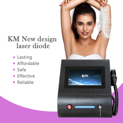 KM LASER Shell 808nm Diodo Laser de depilação personalizável com o logotipo do cliente