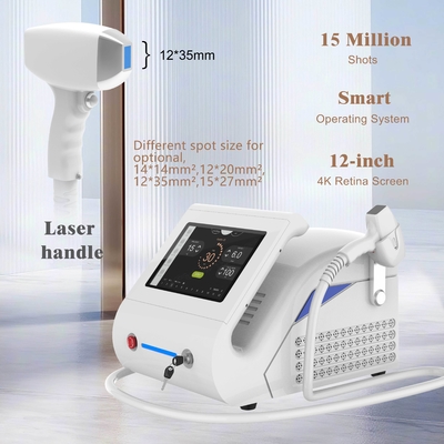 KM LASER Shell 808nm Diodo Laser de depilação personalizável com o logotipo do cliente