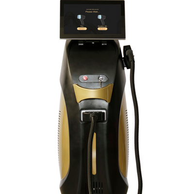 Máquina de remoção de cabelo a laser de salão OEM Diodo 808 Máquina a laser Inglês Línguas opcional