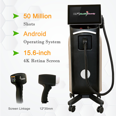KM Diodo Trio Diode Laser XL Ice 808nm máquina de depilação personalizada