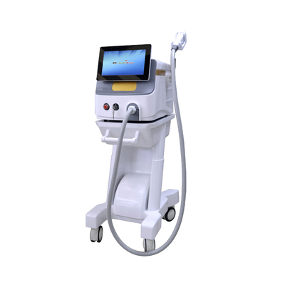 Máquina de depilação multifunção de 3 ondas portátil para aperto / rejuvenescimento da pele