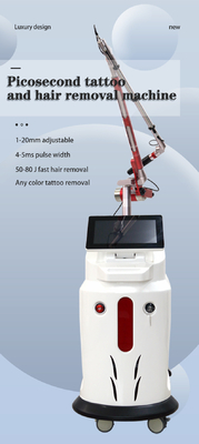 OEM ODM Máquina de beleza a laser de picossegundos 755nm 532nm Para remoção de tatuagens