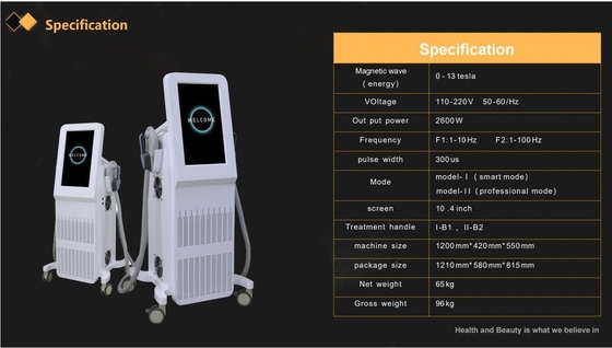 4 Máquina de EMS RF profissional EMS Neo Máquina para contorno do corpo