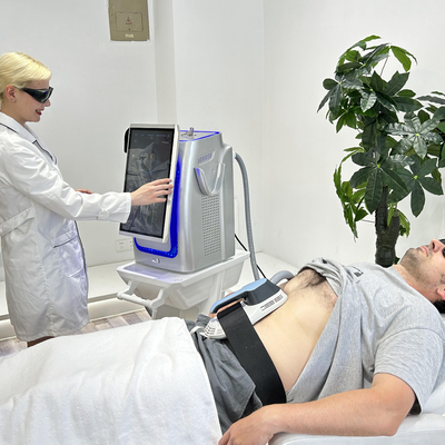 Máquina de estimulação muscular eletromagnética não invasiva RF Máquina de beleza Slim 5000W Para perda de peso