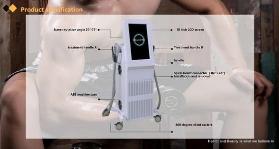 Máquina de escultura corporal ABS EMS Estimulador muscular EMS elétrico comercial